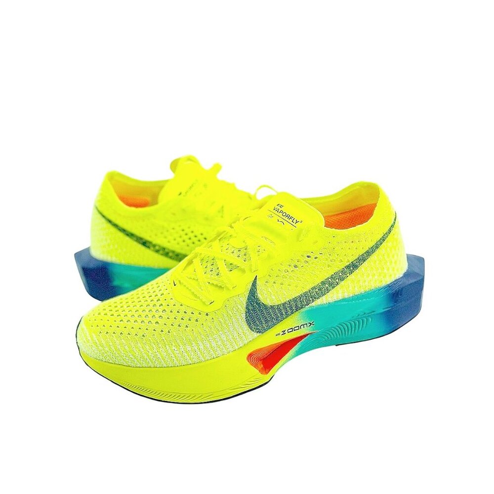 Nike Zoom Vaporfly Next3 Volt Scream Green Running Shoes Mens Size 15 DV4129-700